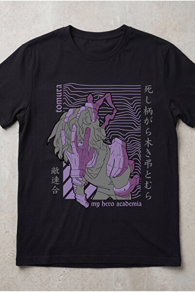 Silkensoul My Hero Academia Shigaraki Anime Printed Standard Cut Unisex Tshirt