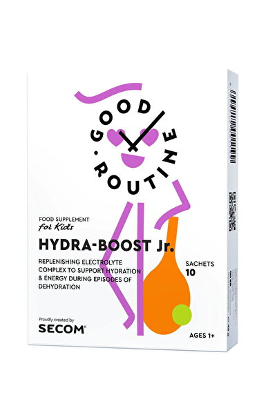 Good Routine Hydra Boost Junior cu Gust de Portocale 10 plicuri x 4.2g