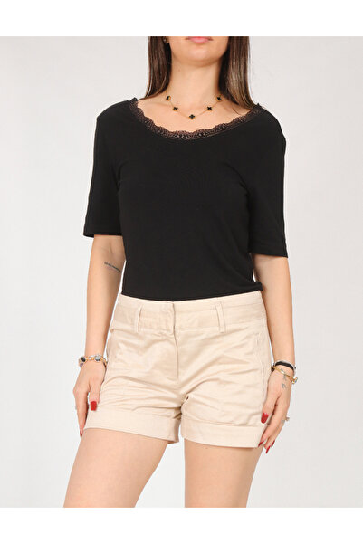 Evendi Pantaloni scurti, Crem