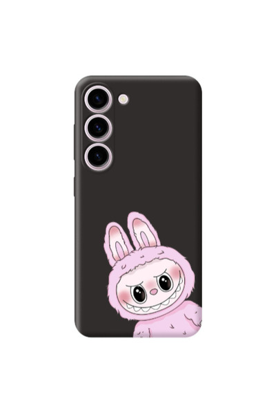 Other Samsung S23 Plus Labubu 6 Black Colored Silicone TPU Θήκη