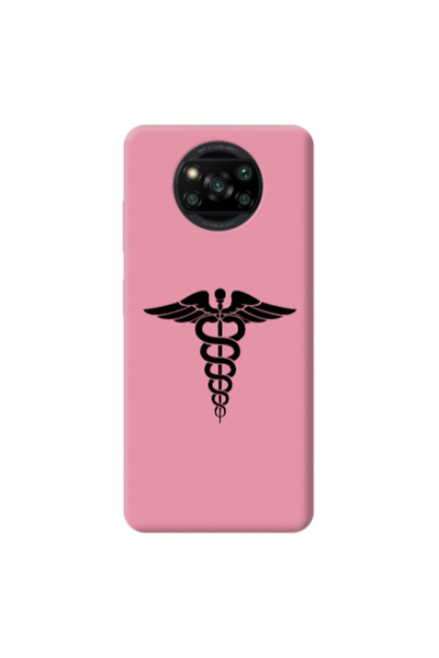 Other Xiaomi Poco X3 /X3 Pro Medical Spa Pink Colored Silicone TPU Θήκη