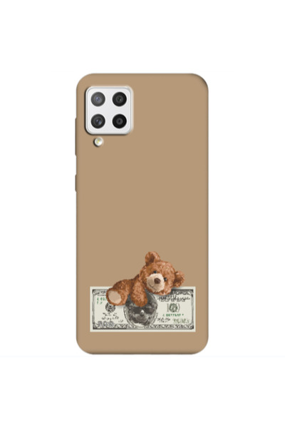 Other Samsung A42 5G Money Style Brown Colored Silicone TPU Θήκη