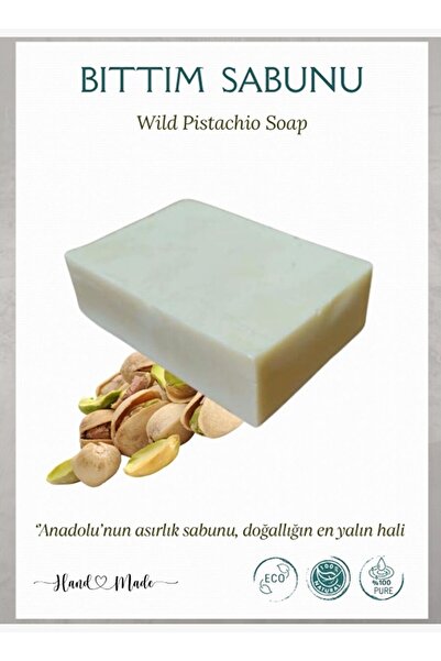 minia bahçe Bıttım (Menengiç) Natural Soap, 100Gr