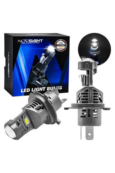 NOVSIGHT Σετ Λάμπες Αυτοκινήτου &amp; Μοτοσυκλέτας 80W LED 12-24V 20000lm A50...