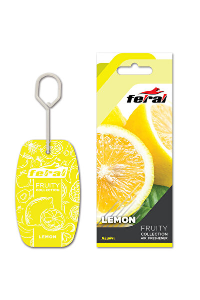 OEM Αρωματικό Αυτοκινήτου Κρεμαστό Feral Fruity Collection Lemon 1 Τεμάχιο