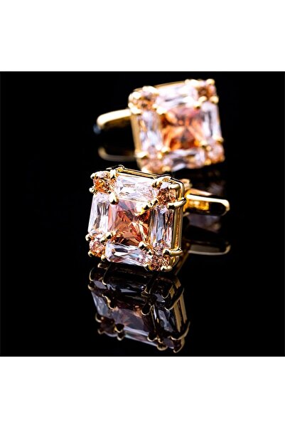 Arabest Men's Gold Square Cufflinks,Wedding Gift Shirt Cuff Buttons Accessori...