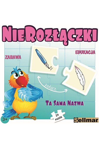 Sellmar Puzzle 24 piese, Sellmar, 3+, Multicolor