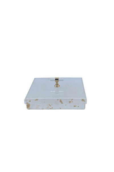 B&D Acrylic Candy Box with Lid – Clear Multipurpose Storage Container for Can...