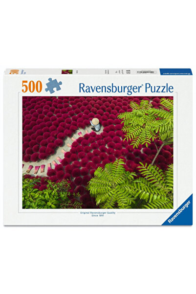 RAVENSBURGER Puzzle Sea of Red 500 piese multicolor 24x30cm
