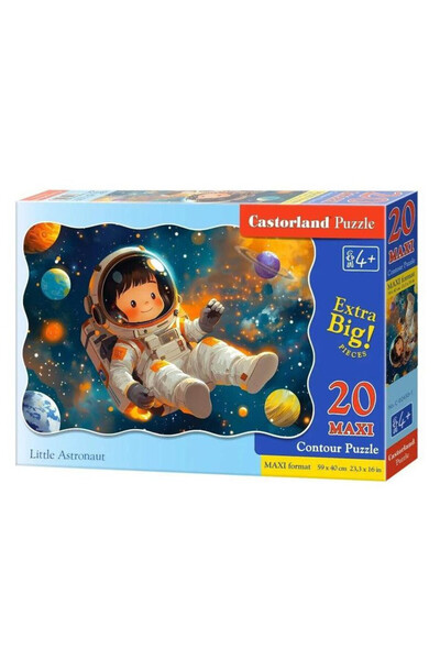 Castorland Puzzle Maxi de 20 de piese - Micul astronaut