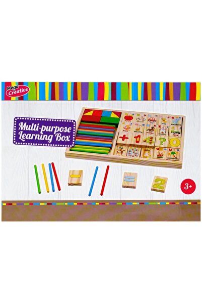 MC Micostore Joc educativ - Invata matematica - Mega Creative, din lemn, mult...