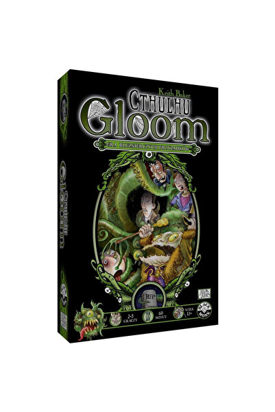 BLACK MONK Gloom: Cthulhu - Joc de societate pentru fanii lui Lovecraft.