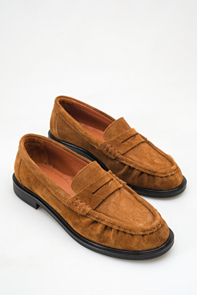 Ayakkabı Delisiyim Genuine Leather Women's Loafer Shoes Non-Slip Sole Vanessa