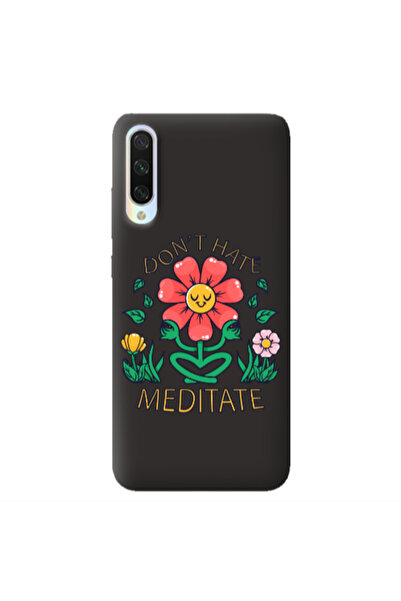 Other Xiaomi Mi 9 Lite Meditate Black Colored Silicone TPU Θήκη