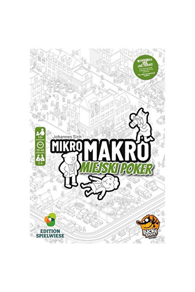 Lucky Duck Games Polska Joc de societate MikroMakro: Miejski Poker, joc de de...