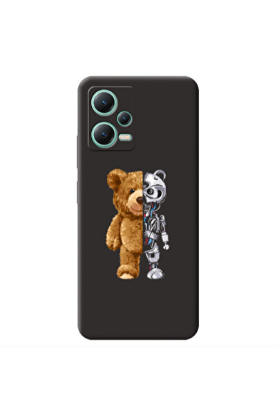 Other Xiaomi Redmi Note 12 Pro 5G Glacier Black Colored Silicone TPU Θήκη