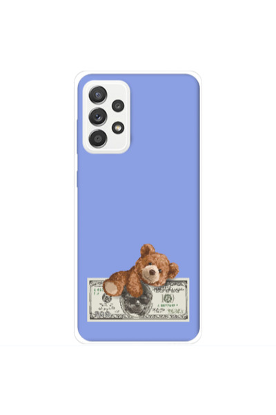 Other Samsung A33 Money Style Light Purple Colored Silicone TPU Θήκη
