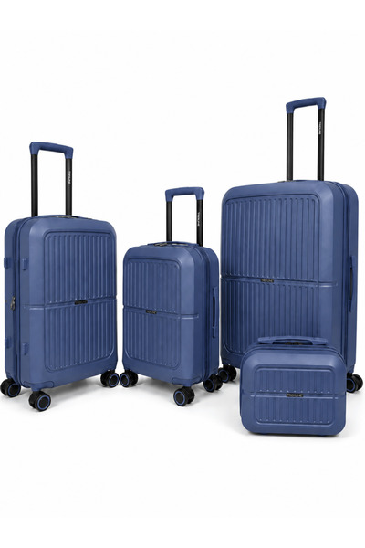 LUGGAGEMARKETİM TREKLINE Travel Luggage Set, 4 Pieces, Model TOO7, Sizes 28/2...