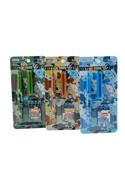 MC Micostore Stilou CNX 6325, cu penita ascunsa, pastic, 4 patroane, model ca...