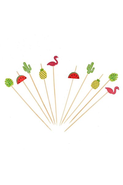 OEM Ace decorative pentru aperitive Summer Arpex 10 bucăți 12 cm