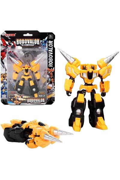 OEM Trifox Robovalor Brave Soldier figurină transformabilă robot mașină de lu...