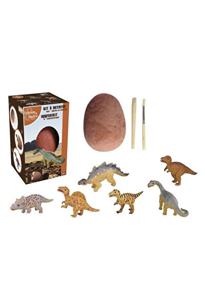 OEM Setul exploratorului: Figurina mare de dinozaur în ou - Bones&More 6+