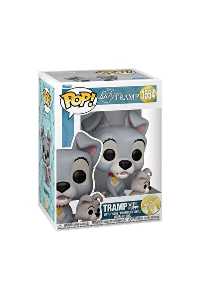 OEM Figurina Funko POP Lady and the Tramp 1554 Tramp cu catel, multicolor, 10cm