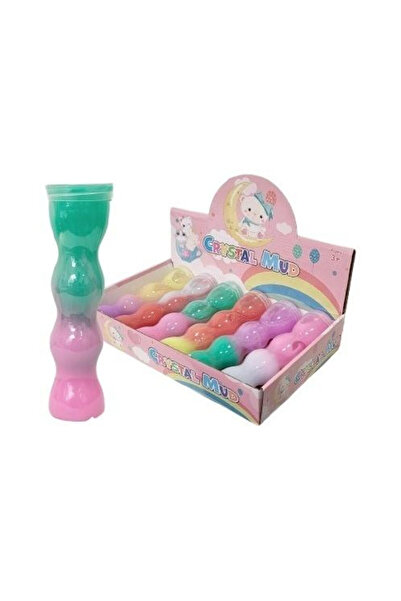 OEM Slime MIX Crystal Mud masă plastică cristalină în tub Merkpol 53x183 mm MIX