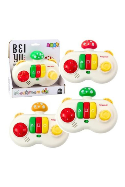 OEM Consola educativă Leantoys Ciuperca cu sunet și lumină pentru copii 18 luni+
