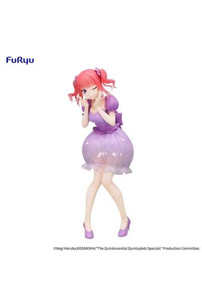 OEM Figurina Nakano Nino, The Quintessential Quintuplets, 21 cm, multicolor
