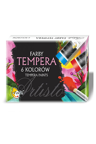 OEM Set vopsele tempera Sweet Colours Artisto in tub, pentru pictura artistic...