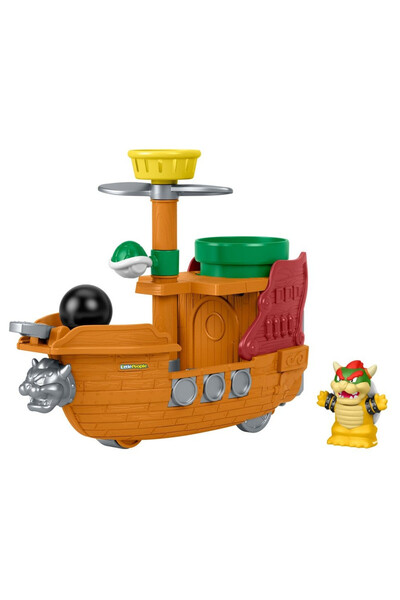 OEM Set de jucării Little People Super Mario - Nava aeriană a lui Bowser