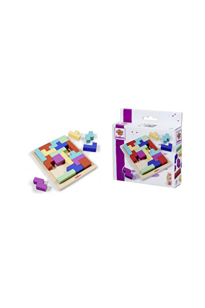 OEM Puzzle din lemn Eichhorn Forme, ramă cu 20 de piese 3+