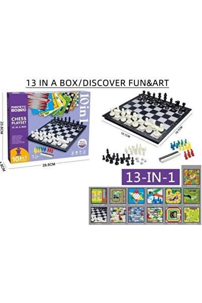 OEM Set magnetic de jocuri de societate Merkpol 13 în 1