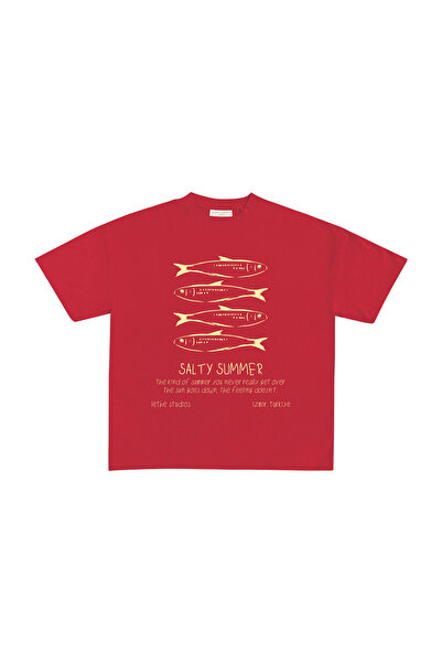 lethestudios Salty Summer Baskılı T-Shirt