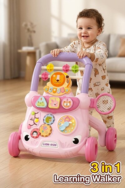 Generic 1Pc Plastic Sit To Stand Learning Walker Activity Center Non Slip Whe...