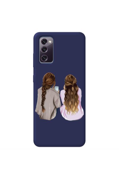 Other Samsung S20 FE Friends Dark blue Colored Silicone TPU Θήκη