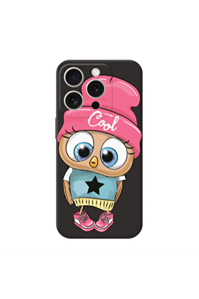 Other Apple iPhone 15 Pro Cool Star Black Colored Silicone TPU Θήκη