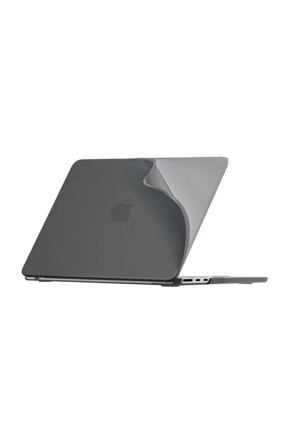 Tech-Protect Husă SoftShell pentru MacBook Air 15 " 2023-2026, Negru Mat