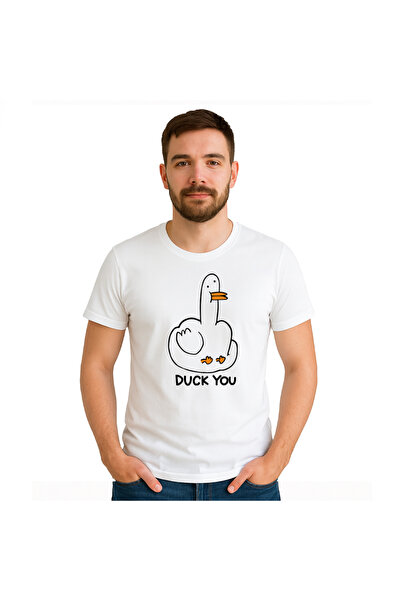 OEM Tricou barbat Duck you , 100%bumbac