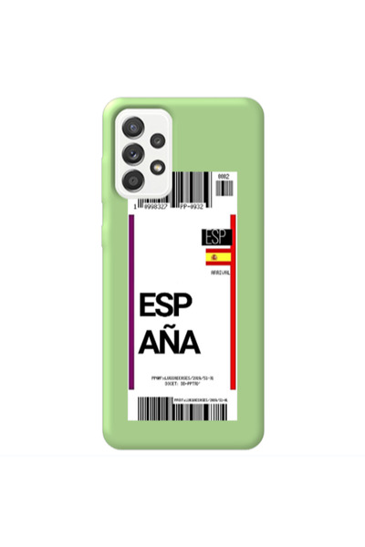 Other Samsung A72 Espana Arrival Light Green Colored Silicone TPU Θήκη