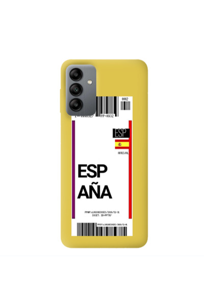 Other Samsung A04S Espana Arrival Yellow Colored Silicone TPU Θήκη
