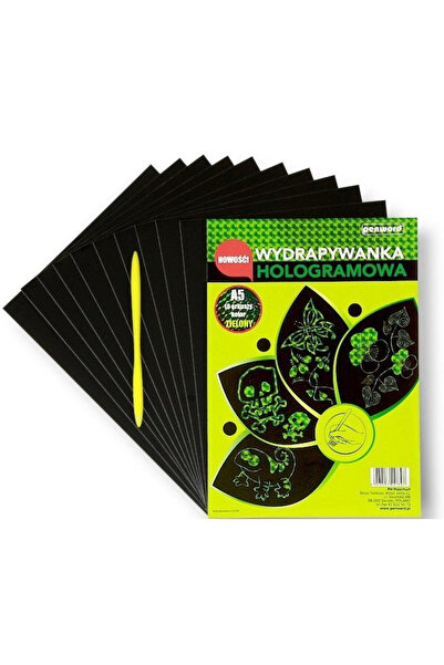 PENWORD Set 10 foi Penword, holograma, A5, verde, multicolor