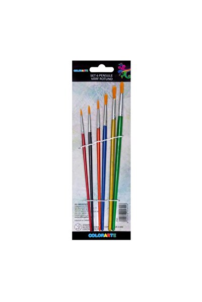MC Micostore Pensula 577-6, varf rotund, nr. 1-6, set 6 buc