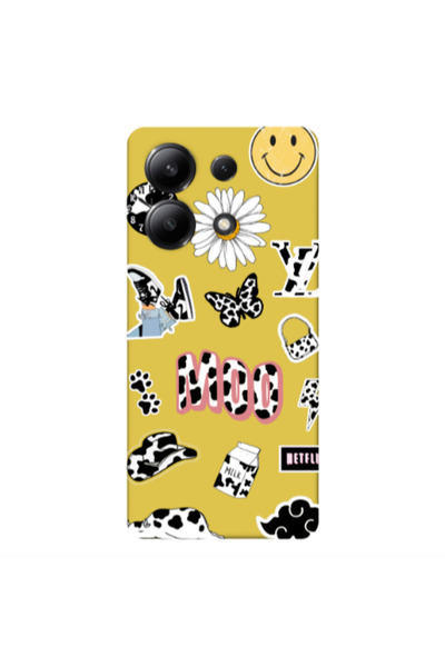 Other Xiaomi Redmi Note 13 4G Find Yourself 6 Yellow Colored Silicone TPU Θήκη