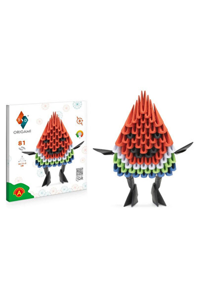 ALEXANDER Origami 3D Pepene verde ALEX - Set creativ pentru copii 8+ de la pr...