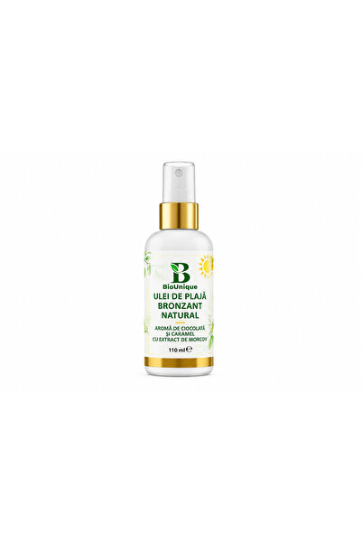 Biounique Ulei de Plajă Bronzant cu Aromă de Ciocolată și Extract de Morcov –...