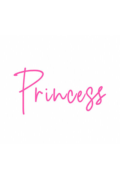 UAStudio Pink Princess Sticker 15*7 Compatible with Car, Auto, Laptop