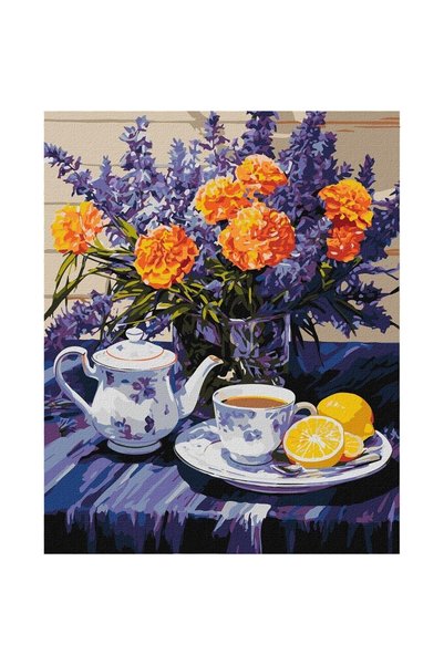 ideyka Ideyka Pictură pe numere „Armonia lavandei” 40×50 cm
