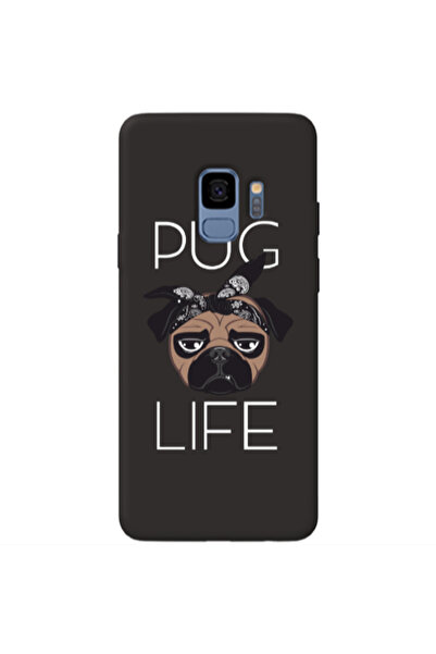 Other Samsung S9 Plus Pug Life Black Colored Silicone TPU Θήκη